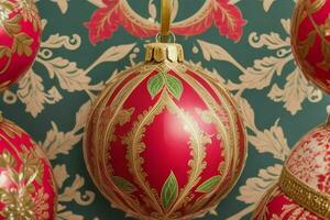 Ornament walpaper pattern texture background. AI Generative Pro Photo