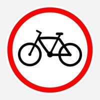 bicicleta icono signo. vector diseño.