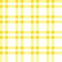Yellow plaid pattern. plaid pattern background. plaid background. Seamless pattern. for backdrop, decoration, gift wrapping, gingham tablecloth, blanket, tartan. vector