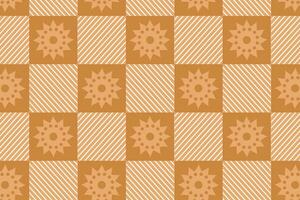 Floral seamless pattern design for tiles, wallpaper, wrapping paper. vector