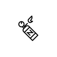 nitrous outline icon pixel perfect for web or mobile. nitrous oxide system, auto sport icon vector