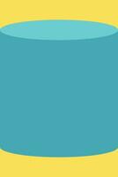 Cylinder shapes vector