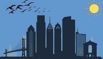 skylines vector design