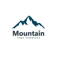 Mountain vector icon design template