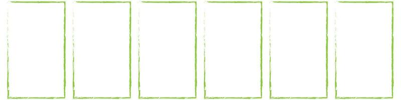 Grunge square and rectangle frames. Ink empty black boxes set. Rectangle borders collections. Rubber square stamp imprint. Vector illustration isolated on white background.