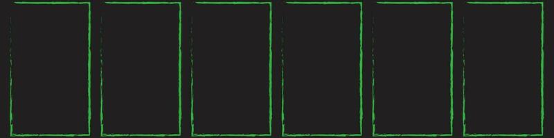 Grunge square and rectangle frames. Ink empty black boxes set. Rectangle borders collections. Rubber square stamp imprint. Vector illustration isolated on white background.