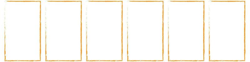Grunge square and rectangle frames. Ink empty black boxes set. Rectangle borders collections. Rubber square stamp imprint. Vector illustration isolated on white background.