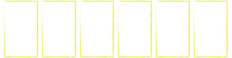 Grunge square and rectangle frames. Ink empty black boxes set. Rectangle borders collections. Rubber square stamp imprint. Vector illustration isolated on white background.
