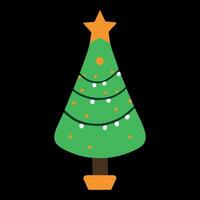 diseño de vector de árbol de navidad