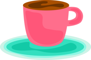 un taza de chocolate png