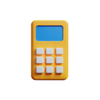 calculadora Finanzas botón ai generativo png