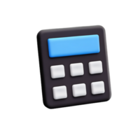 Calculator Finance Button  Ai Generative png