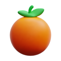 orange mat friska ai generativ png