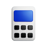 Calculator Finance Button  Ai Generative png