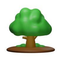 3d render illustration Love Mother Earth Day Icon plant png