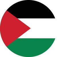 Palestina nacional bandera icono plano vector . salvar gaza, gratis Palestina país símbolo estar con Palestina. medio este Oeste Asia. capital nombre Jerusalén