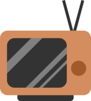 ancien télévision la télé écran png