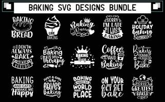 Baking Designs Bundle vector