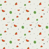 seamless pattern with fruits. summer pattern. flower wallpaper vector
