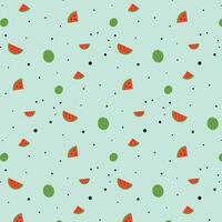 seamless pattern with fruits. summer pattern. flower wallpaper vector