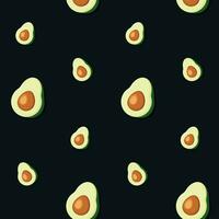 seamless pattern with fruits. summer pattern. flower wallpaper vector