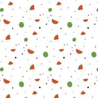 seamless pattern with fruits. summer pattern. flower wallpaper vector