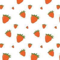 seamless pattern with fruits. summer pattern. flower wallpaper vector