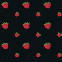 seamless pattern with fruits. summer pattern. flower wallpaper vector