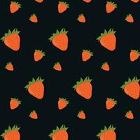 seamless pattern with fruits. summer pattern. flower wallpaper vector