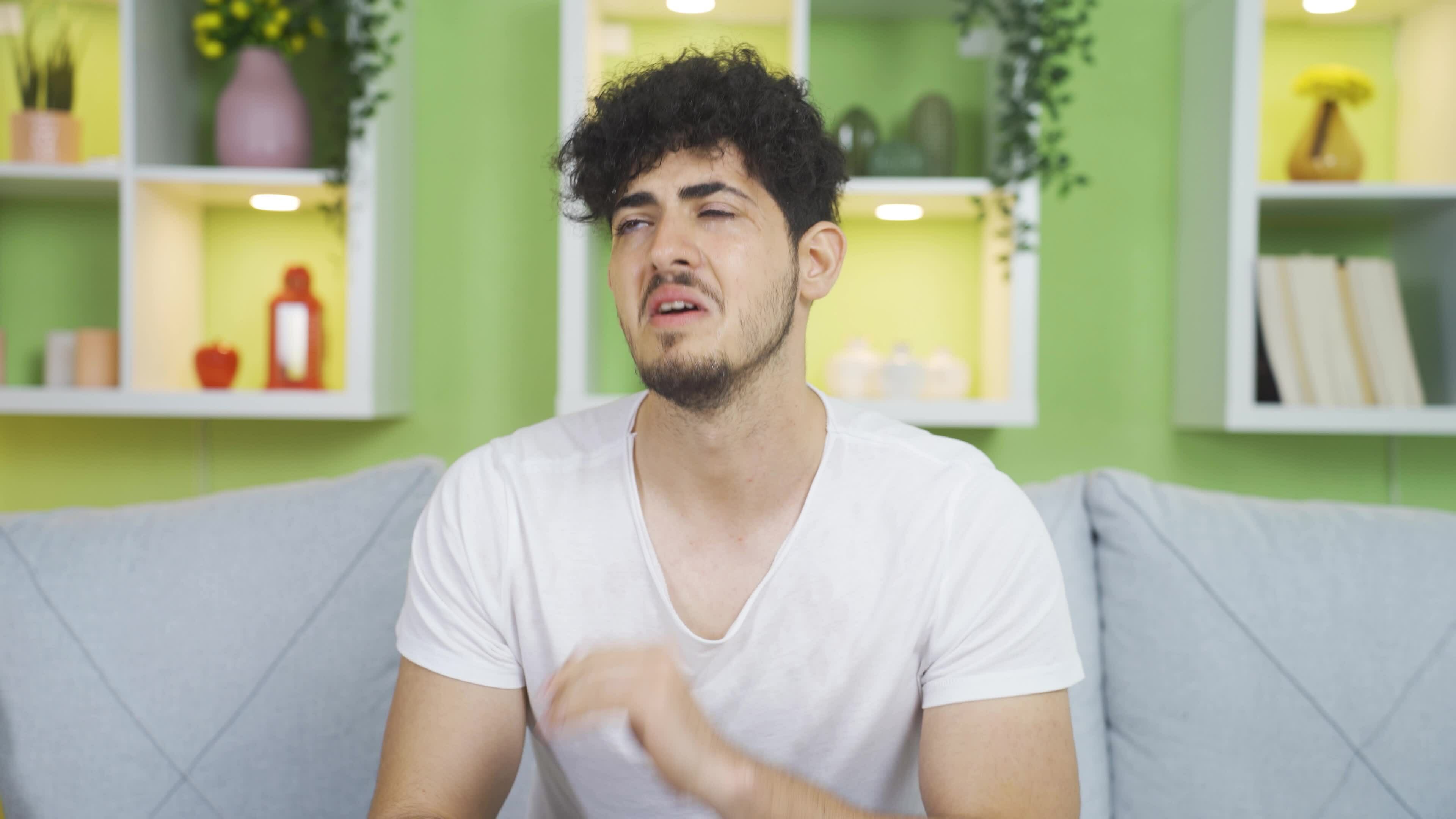 Man Sweating Due To Illness 32497497 Stock Video At Vecteezy man-sweating-due-to-illness-32497497-stock-video-at-vecteezy