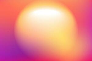 Colorful holographic gradient background design. Orange and blue color backdrop. vector