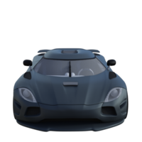 Sport car isolated 3d png