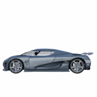 Sport car isolated 3d png