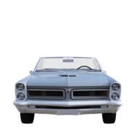 Classic car isolaed 3d png