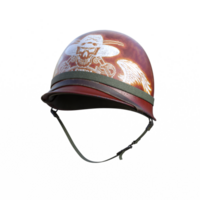 casque militaire isolé 3d png