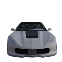 Super car isolated 3d png