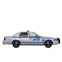 Police isolated 3d png