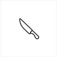 Knif icon vector