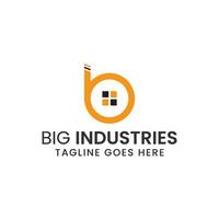 Big Industries Real Estate company logo vector