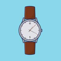 Wristwatch vector illustration