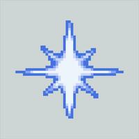 Pixel art illustration blast explosion. Pixelated blast. magic blast explosion icon pixelated for the pixel art game and icon for website and video game. old school retro. vector