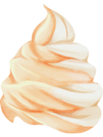 Simple whipping cream png