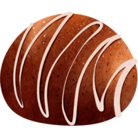 acuarela de dulce chocolate png