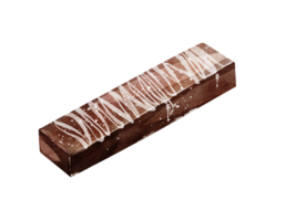 Dark chocolate watercolor png