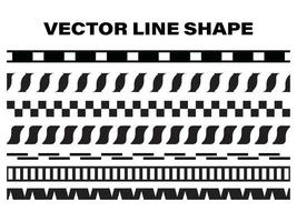 Sport racing Line stripes. Turbo power, speed and drift for car bike and truck. vector