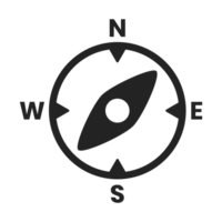 Pfeil Kompass Symbol, geografisch Symbol, Richtung Design Elemente, navigieren Ziel durch Kompass Werkzeug, qaba Richtung suchen Zeichen, Norden Richtung Symbol png