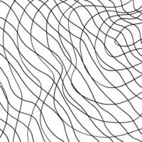 Handwritten Lines and strokes in different styles. Perfect for lettering and texture. Vector illustration photo