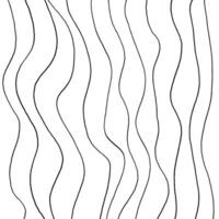 Handwritten Lines and strokes in different styles. Perfect for lettering and texture. Vector illustration photo