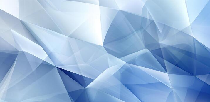 White blue cutting-edge background with a futuristic twist. Created with Generative AI photo