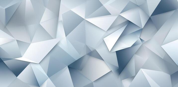 White blue cutting-edge background with a futuristic twist. Created with Generative AI photo